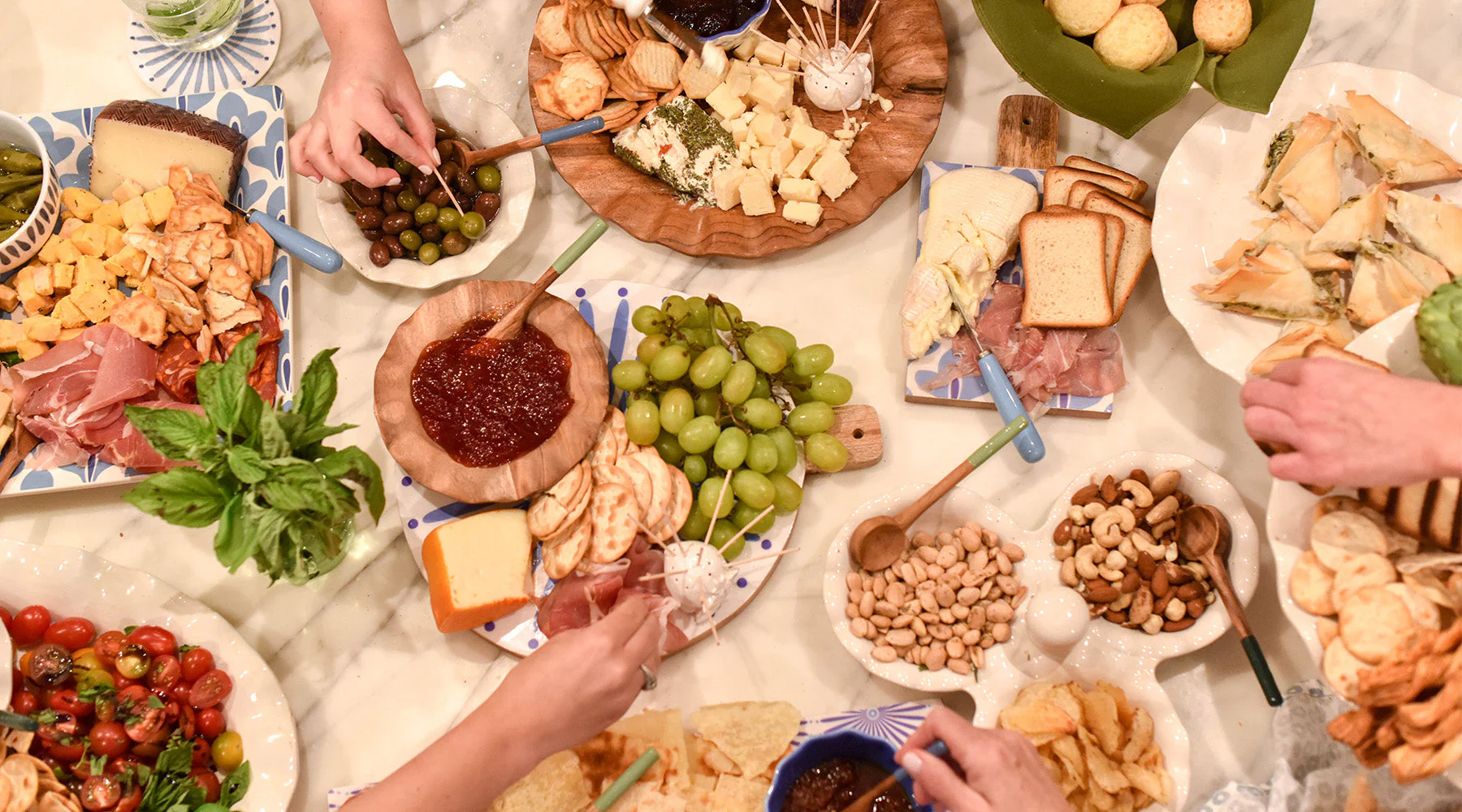 Homemade favorites for a potluck